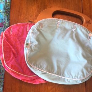 Lily Pulitzer reversible Bermuda bag
